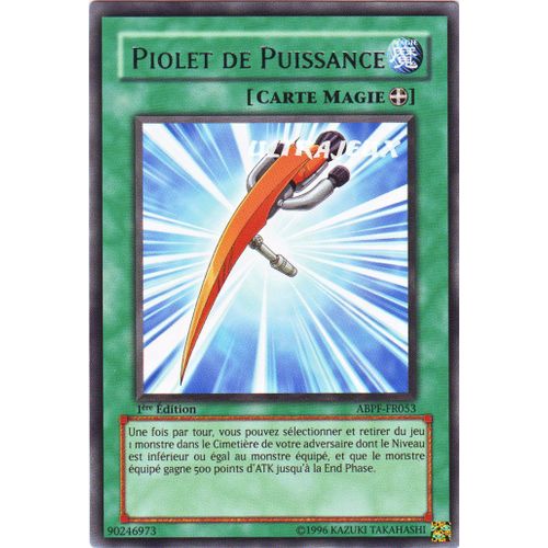 Yu-Gi-Oh! - Abpf-Fr053 - Piolet De Puissance - Rare