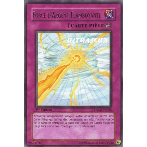 Yu-Gi-Oh! - Crms-Fr066 - Force D'argent Flamboyante - Rare