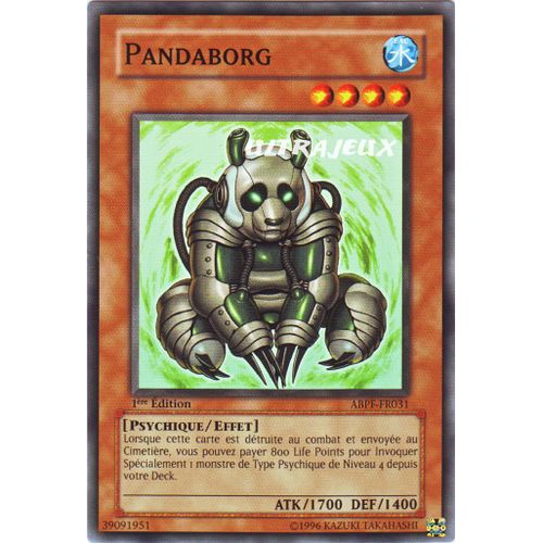 Yu-Gi-Oh! - Abpf-Fr031 - Pandaborg - Commune
