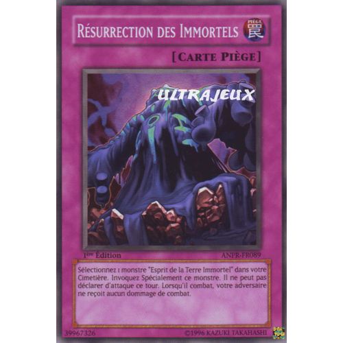 Yu-Gi-Oh! - Anpr-Fr089 - Résurrection Des Immortels - Super Rare
