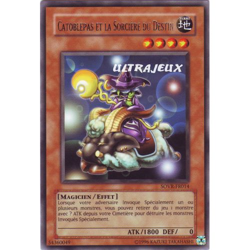 Yu-Gi-Oh! - Sovr-Fr014 - Catoblepas Et La Sorcière Du Destin - Rare