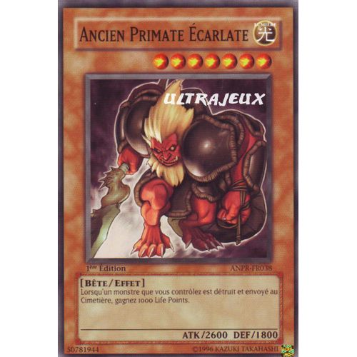 Yu-Gi-Oh! - Anpr-Fr038 - Ancien Primate Ecarlate - Commune