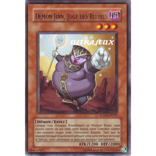 Yu-Gi-Oh! - Sovr-Fr037 - Démon Jinn, Juge Des Rituels - Rare