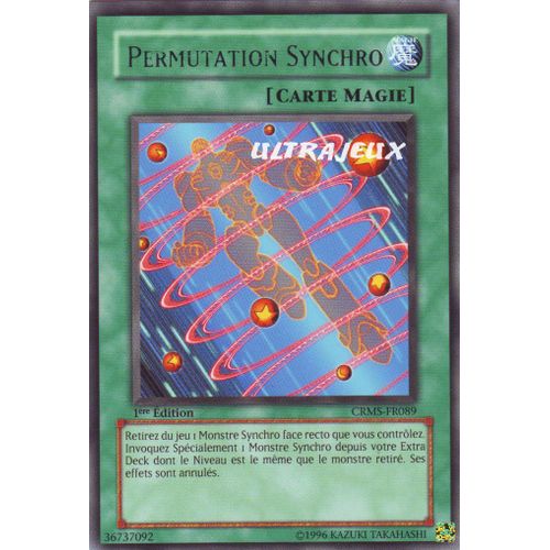 Yu-Gi-Oh! - Crms-Fr089 - Permutation Synchro - Rare