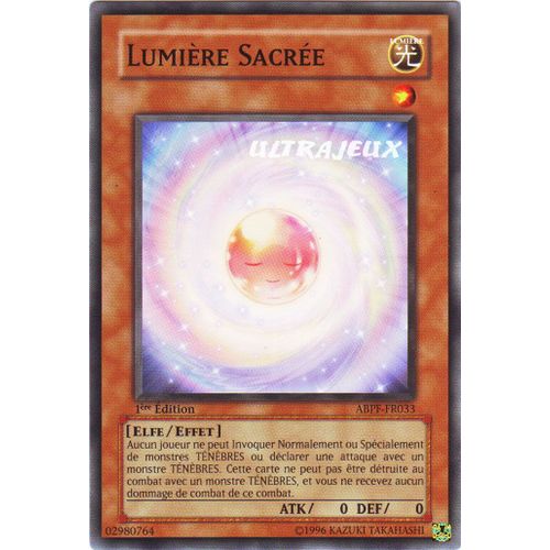 Yu-Gi-Oh! - Abpf-Fr033 - Lumière Sacrée - Commune