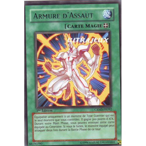 Yu-Gi-Oh! - Crms-Fr092 - Armure D'assaut - Rare