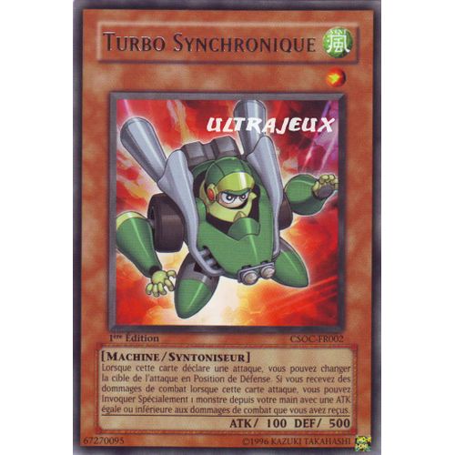 Yu-Gi-Oh! - Csoc-Fr002 - Turbo Synchronique - Rare
