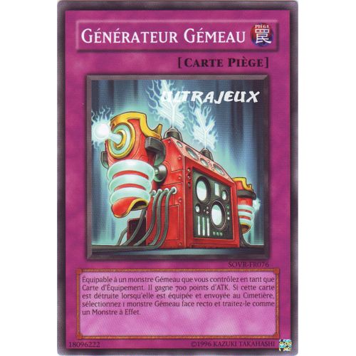 Yu-Gi-Oh! - Sovr-Fr076 - Générateur Gémeau - Commune
