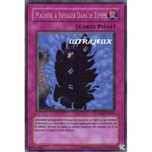 Yu-Gi-Oh! - Csoc-Fr091 - Machine À Voyager Dans Le Temps - Secret Rare