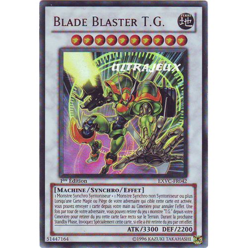 Yu-Gi-Oh! - Exvc-Fr042 - Blade Blaster T.G. - Ultra Rare
