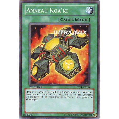 Yu-Gi-Oh! - Stbl-Fr056 - Anneau Koa'ki - Commune