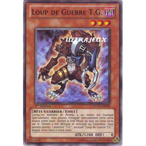 Yu-Gi-Oh! - Exvc-Fr020 - Loup De Guerre T.G. - Commune