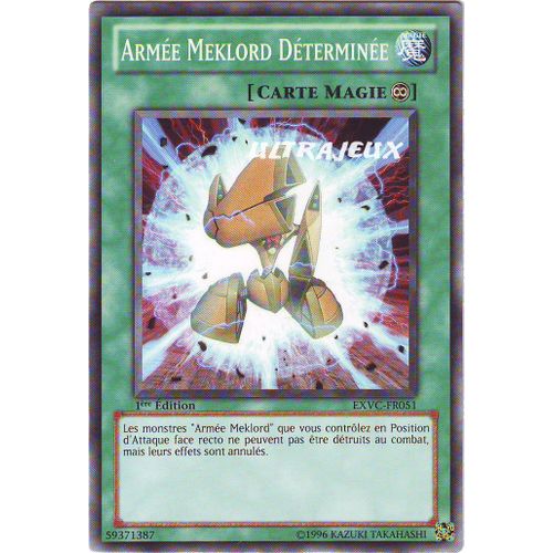 Yu-Gi-Oh! - Exvc-Fr051 - Armée Meklord Détérminée - Commune