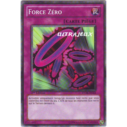 Yu-Gi-Oh! - Stor-Fr064 - Force Zéro - Commune