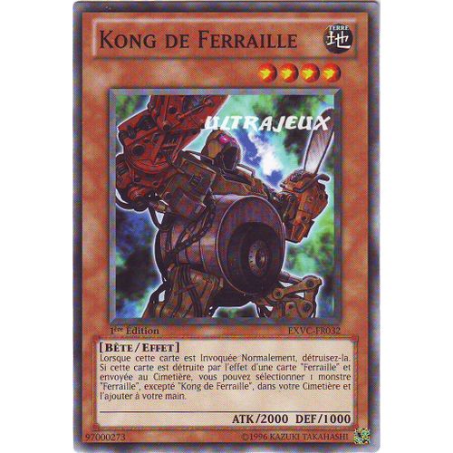 Yu-Gi-Oh! - Exvc-Fr032 - Kong De Ferraille - Commune
