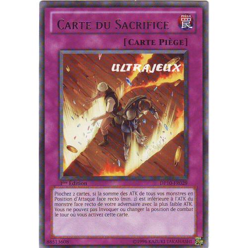 Yu-Gi-Oh! - Dp10-Fr029 - Carte Du Sacrifice - Rare