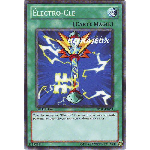 Yu-Gi-Oh! - Stor-Fr054 - Electro-Clé - Commune