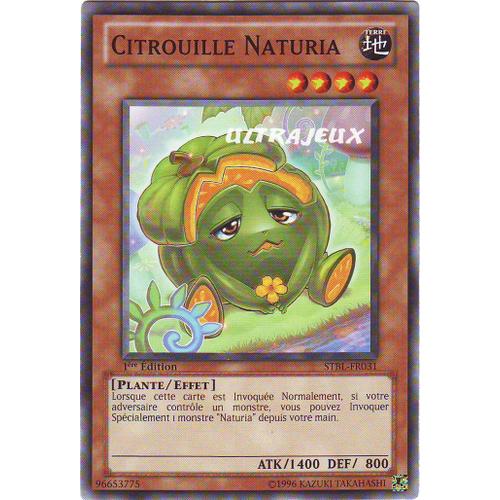 Yu-Gi-Oh! - Stbl-Fr031 - Citrouille Naturia - Commune