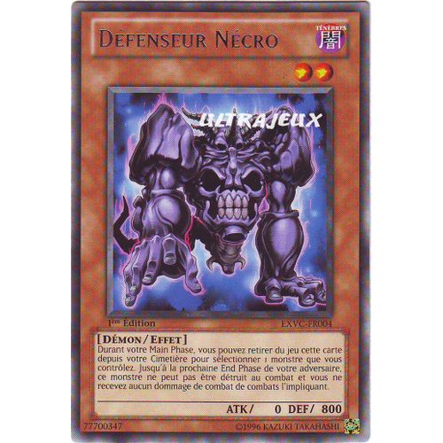 Yu-Gi-Oh! - Exvc-Fr004 - Défenseur Nécro - Rare