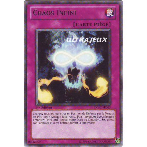 Yu-Gi-Oh! - Exvc-Fr065 - Chaos Infini - Rare