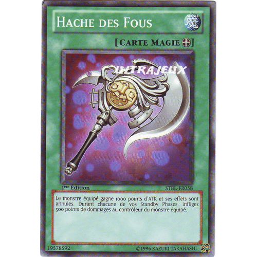 Yu-Gi-Oh! - Stbl-Fr058 - Hache Des Fous - Commune