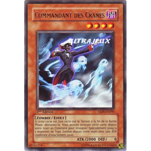 Yu-Gi-Oh! - Abpf-Fr098 - Commandant Des Crânes - Rare