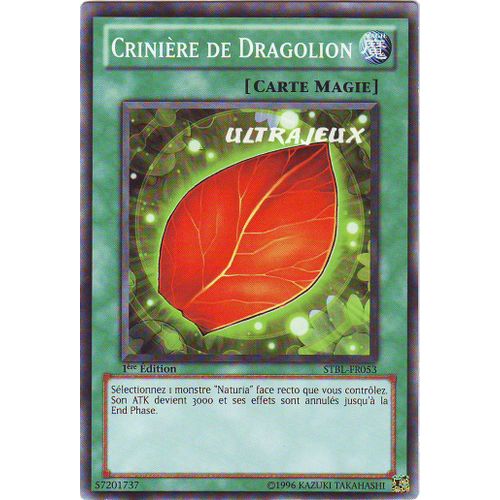 Yu-Gi-Oh! - Stbl-Fr053 - Crinière De Dragolion - Commune