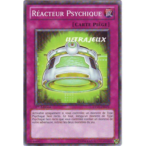 Yu-Gi-Oh! - Exvc-Fr071 - Réacteur Psychique - Commune