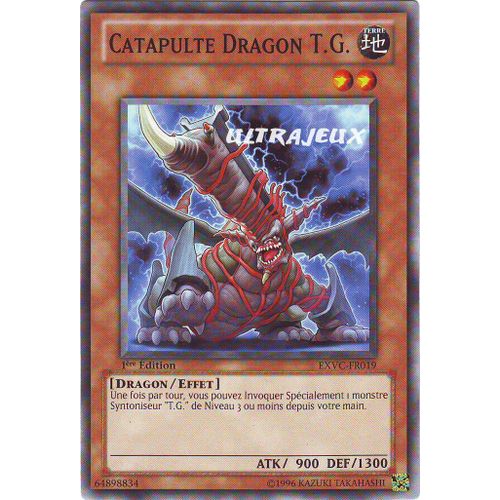 Yu-Gi-Oh! - Exvc-Fr019 - Catapulte Dragon T. G. - Commune