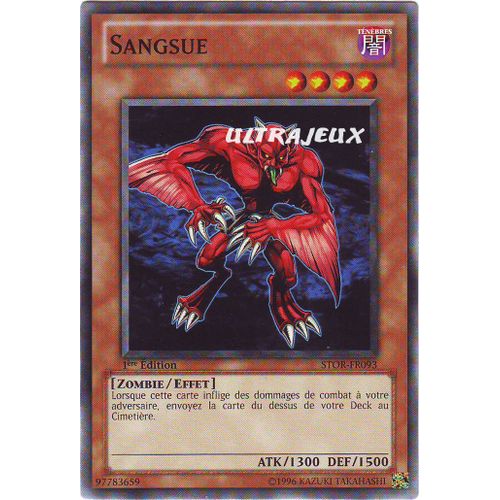 Yu-Gi-Oh! - Stor-Fr093 - Sangsue - Commune