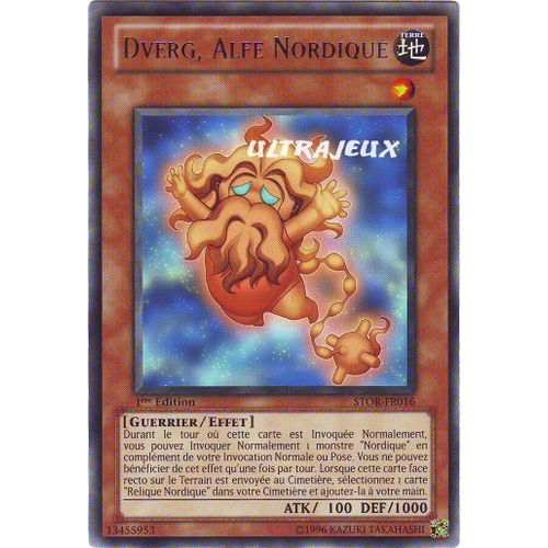 Yu-Gi-Oh! - Stor-Fr016 - Dverg, Alfe Nordique - Rare