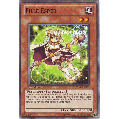 Yu-Gi-Oh! - Exvc-Fr023 - Fille Esper - Commune