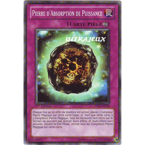 Yu-Gi-Oh! - Stbl-Fr078 - Pierre D'absorption De Puissance - Commune