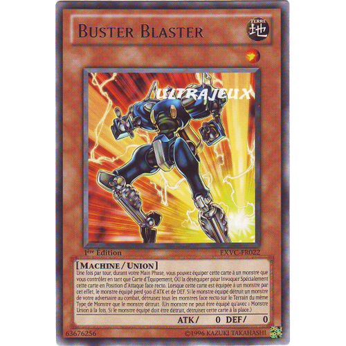 Yu-Gi-Oh! - Exvc-Fr022 - Buster Blaster - Rare