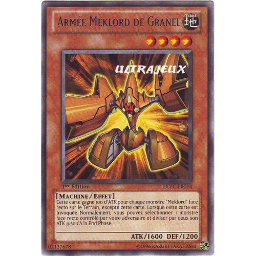 Yu-Gi-Oh! - Exvc-Fr014 - Armée Meklord De Granel - Rare