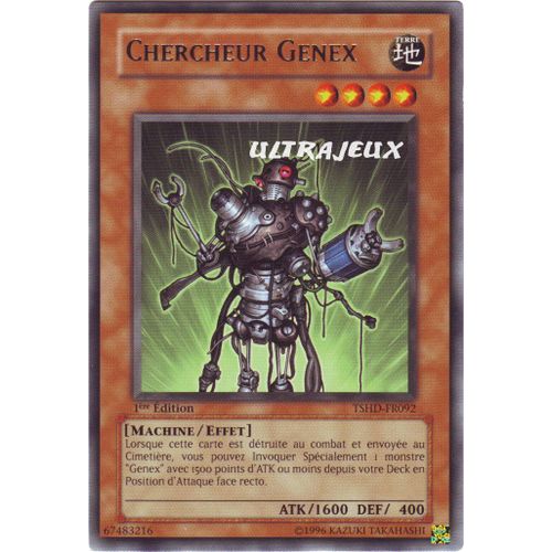 Yu-Gi-Oh! - Tshd-Fr092 - Chercheur Genex - Rare