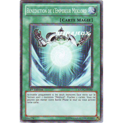 Yu-Gi-Oh! - Exvc-Fr050 - Bénédiction De L'empereur Meklord - Commune