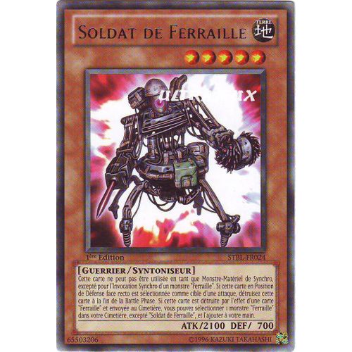 Yu-Gi-Oh! - Stbl-Fr024 - Soldat De Ferraille - Rare