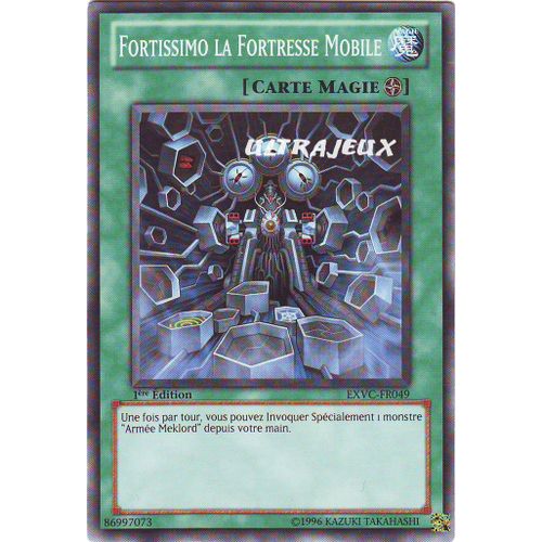 Yu-Gi-Oh! - Exvc-Fr049 - Fortissimo La Fortresse Mobile - Commune