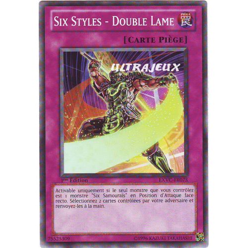 Yu-Gi-Oh! - Exvc-Fr073 - Six Styles - Double Lame - Commune