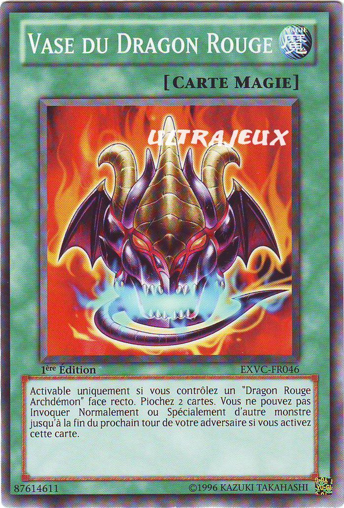 Yu-Gi-Oh! - Exvc-Fr046 - Vase Du Dragon Rouge - Commune