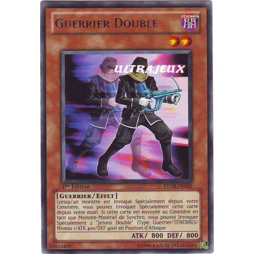Yu-Gi-Oh! - Stor-Fr002 - Guerrier Double - Rare