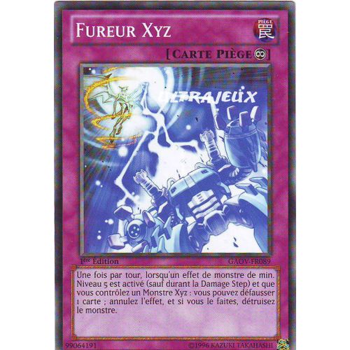 Yu-Gi-Oh! - Gaov-Fr089 - Fureur Xyz - Commune