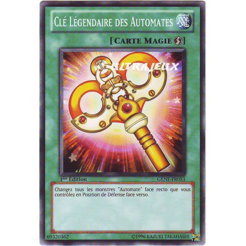 Yu-Gi-Oh! - Genf-Fr053 - Clé Légendaire Des Automates - Commune