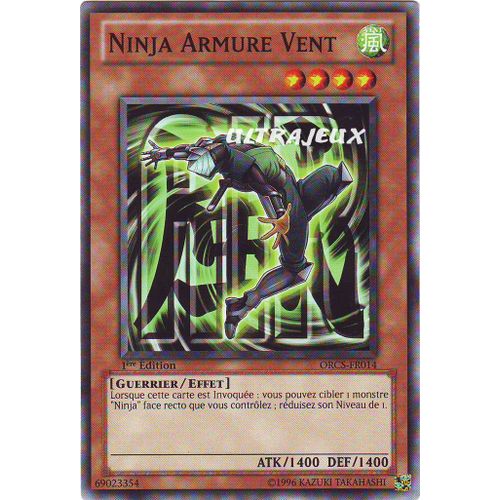Yu-Gi-Oh! - Orcs-Fr014 - Ninja Armure Vent - Commune