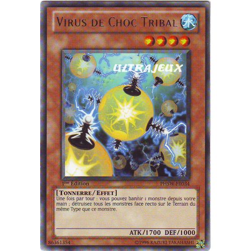 Yu-Gi-Oh! - Phsw-Fr034 - Virus De Choc Tribal - Rare
