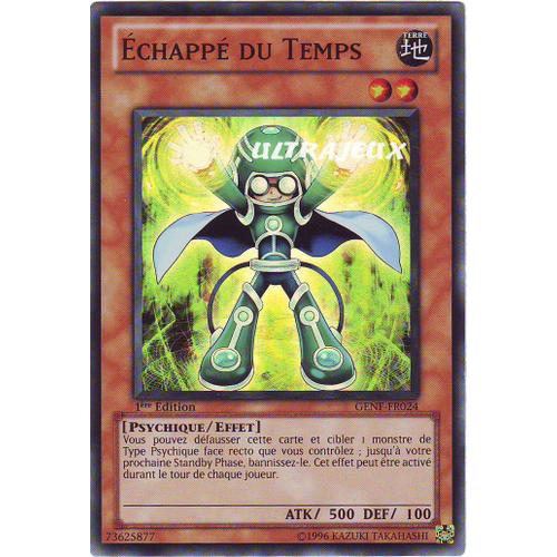 Yu-Gi-Oh! - Genf-Fr024 - Echappé Du Temps - Super Rare