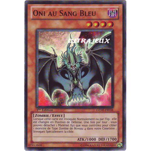 Yu-Gi-Oh! - Genf-Fr034 - Oni Au Sang Bleu - Super Rare