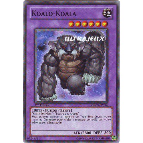 Yu-Gi-Oh! - Orcs-Fr094 - Koalo-Koala - Commune
