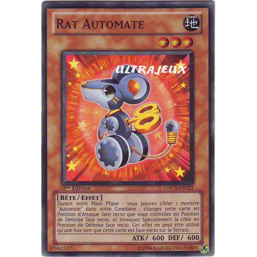 Yu-Gi-Oh! - Orcs-Fr023 - Rat Automate - Super Rare